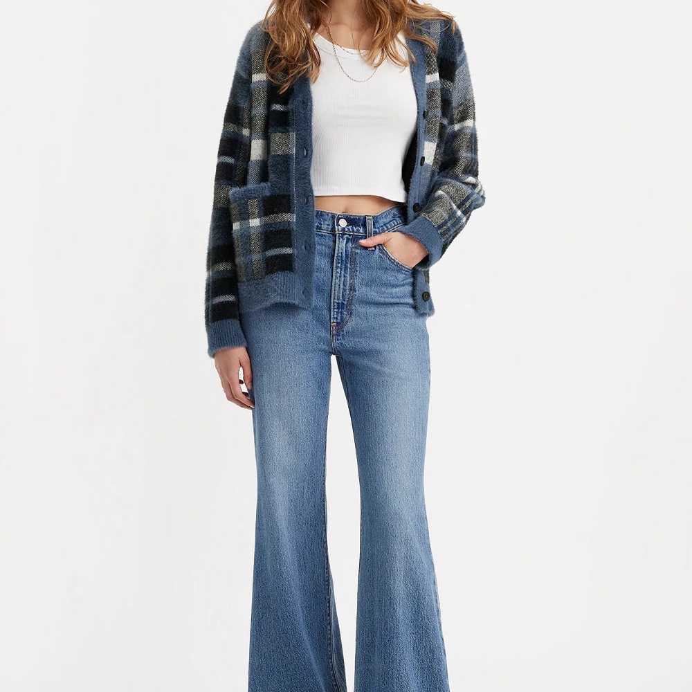 Levi's Light Blue Flare Jeans